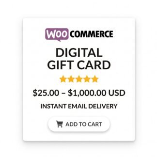 Digital Gift Card